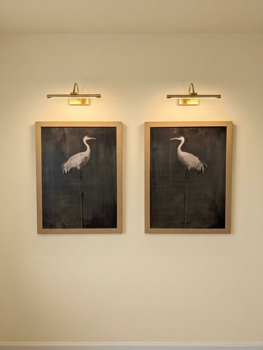 Elegant Crane Duo