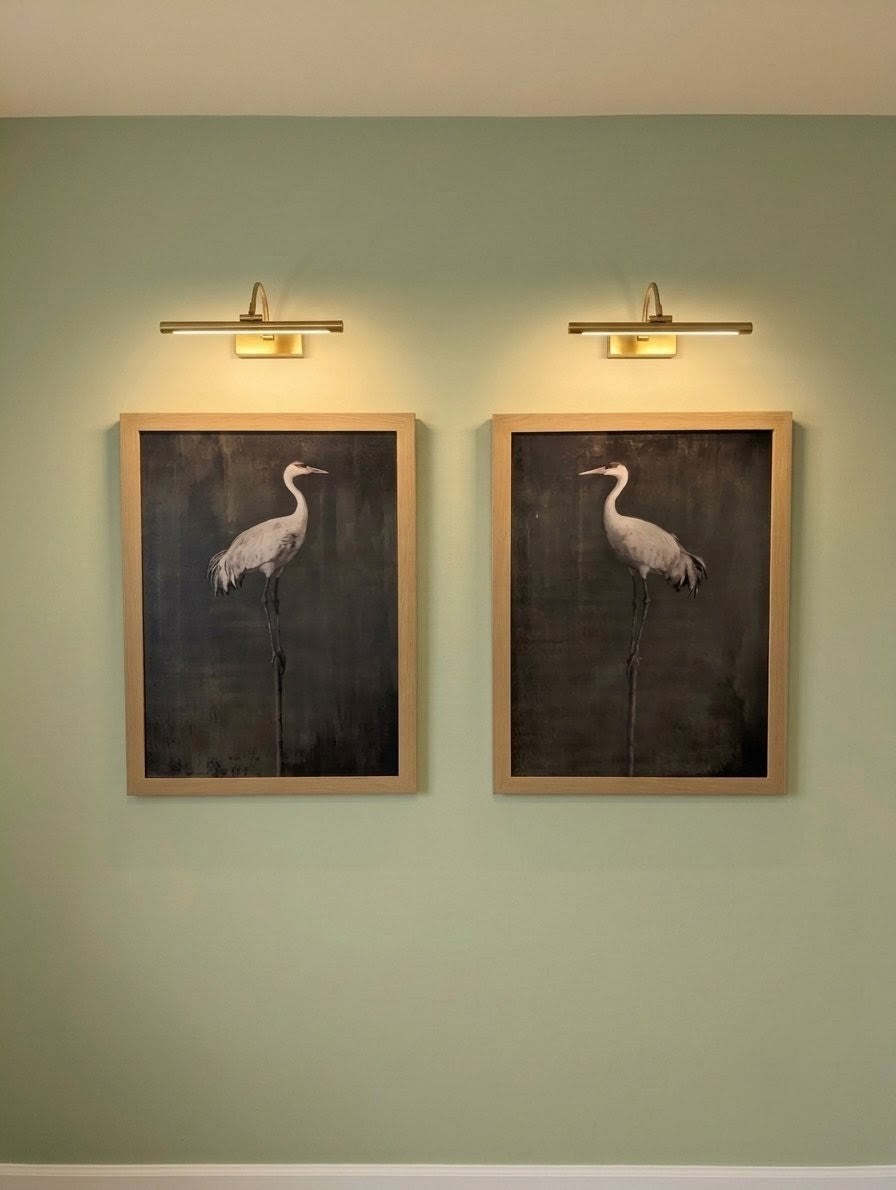 Elegant Crane Duo
