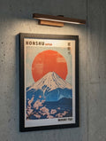 Mount Fuji Sunset Ukiyo-e
