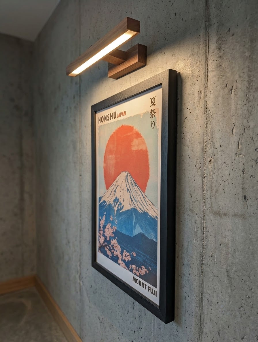 Mount Fuji Sunset Ukiyo-e