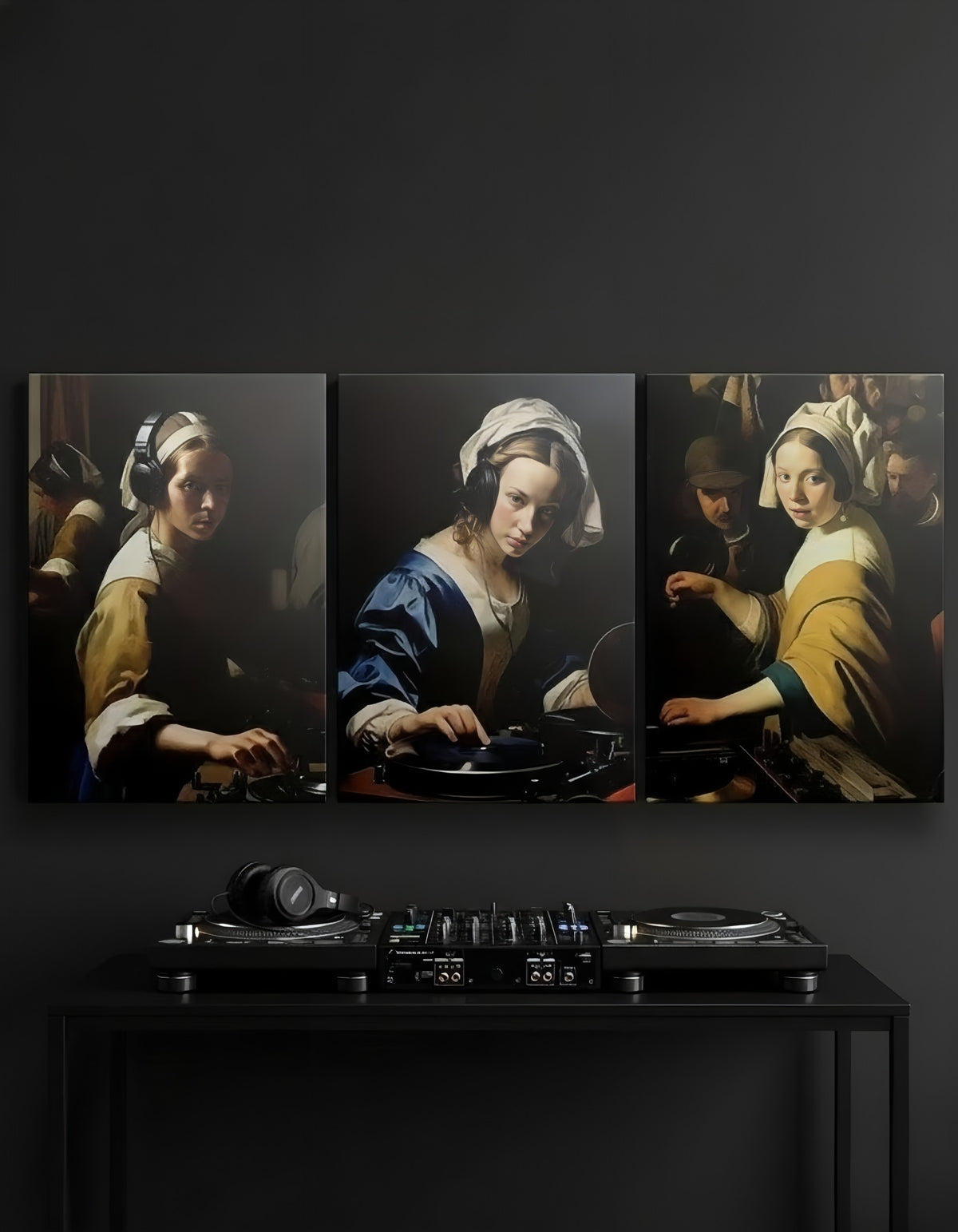 The DJ Booth Triptych