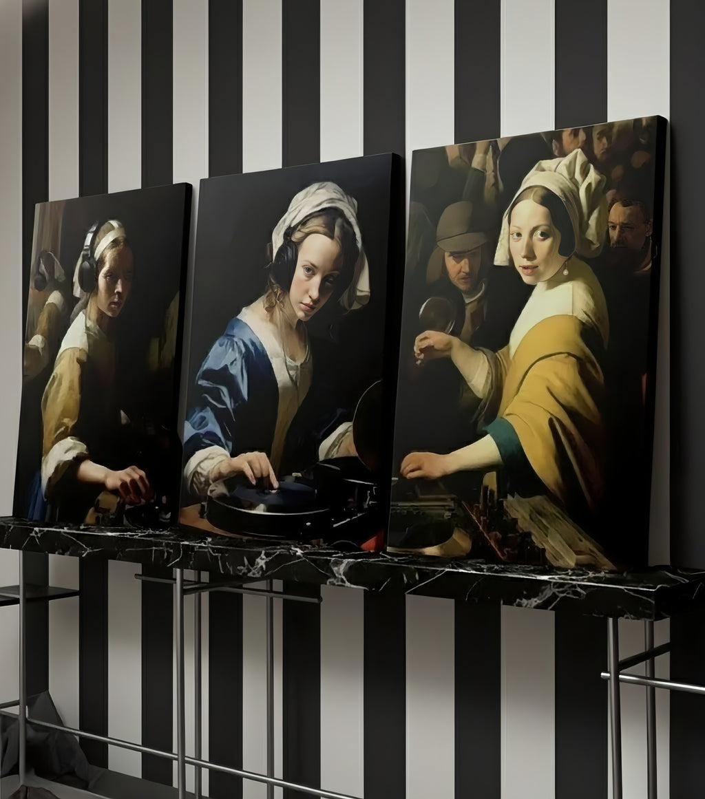 The DJ Booth Triptych