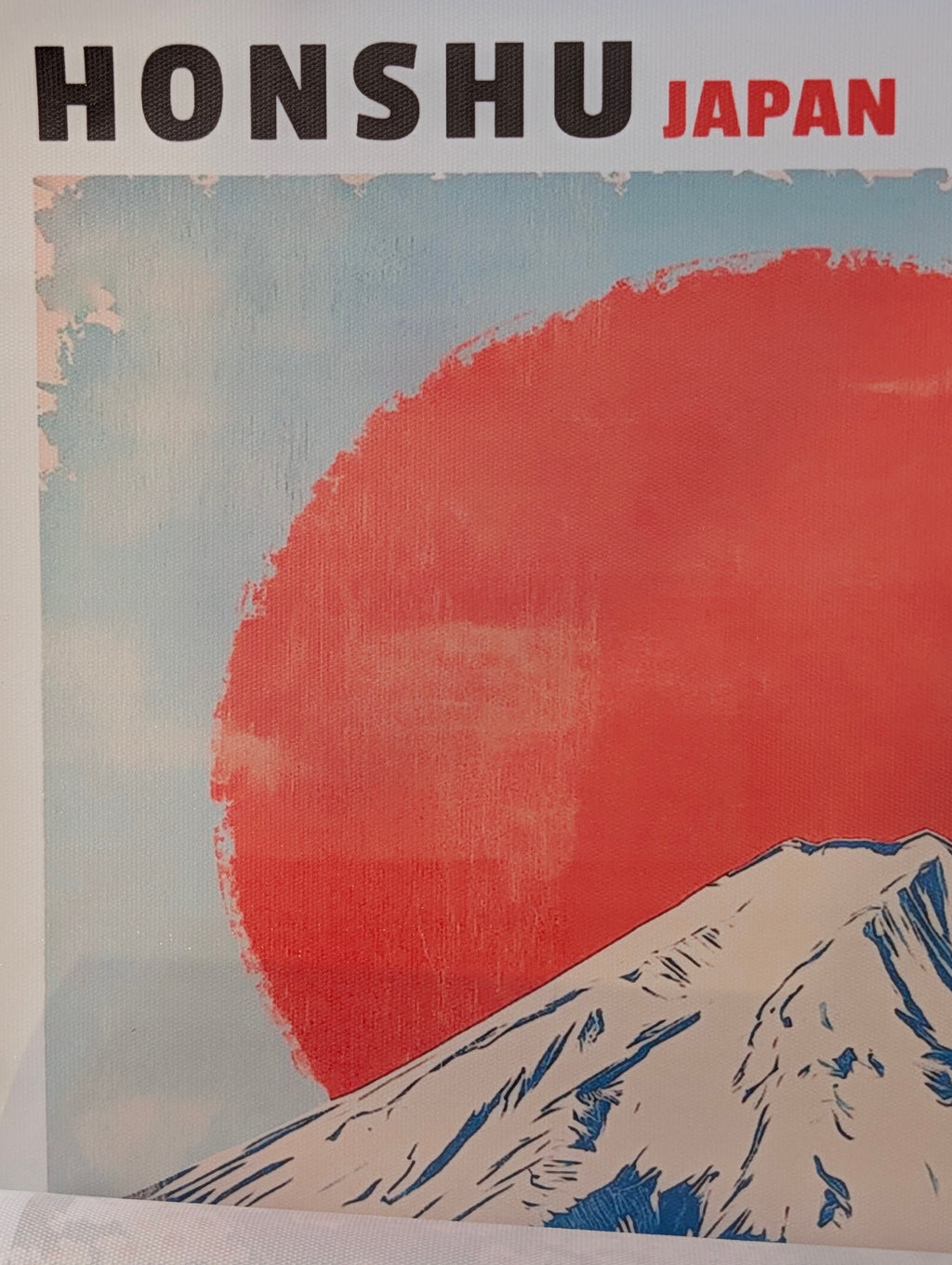 Mount Fuji Sunset Ukiyo-e