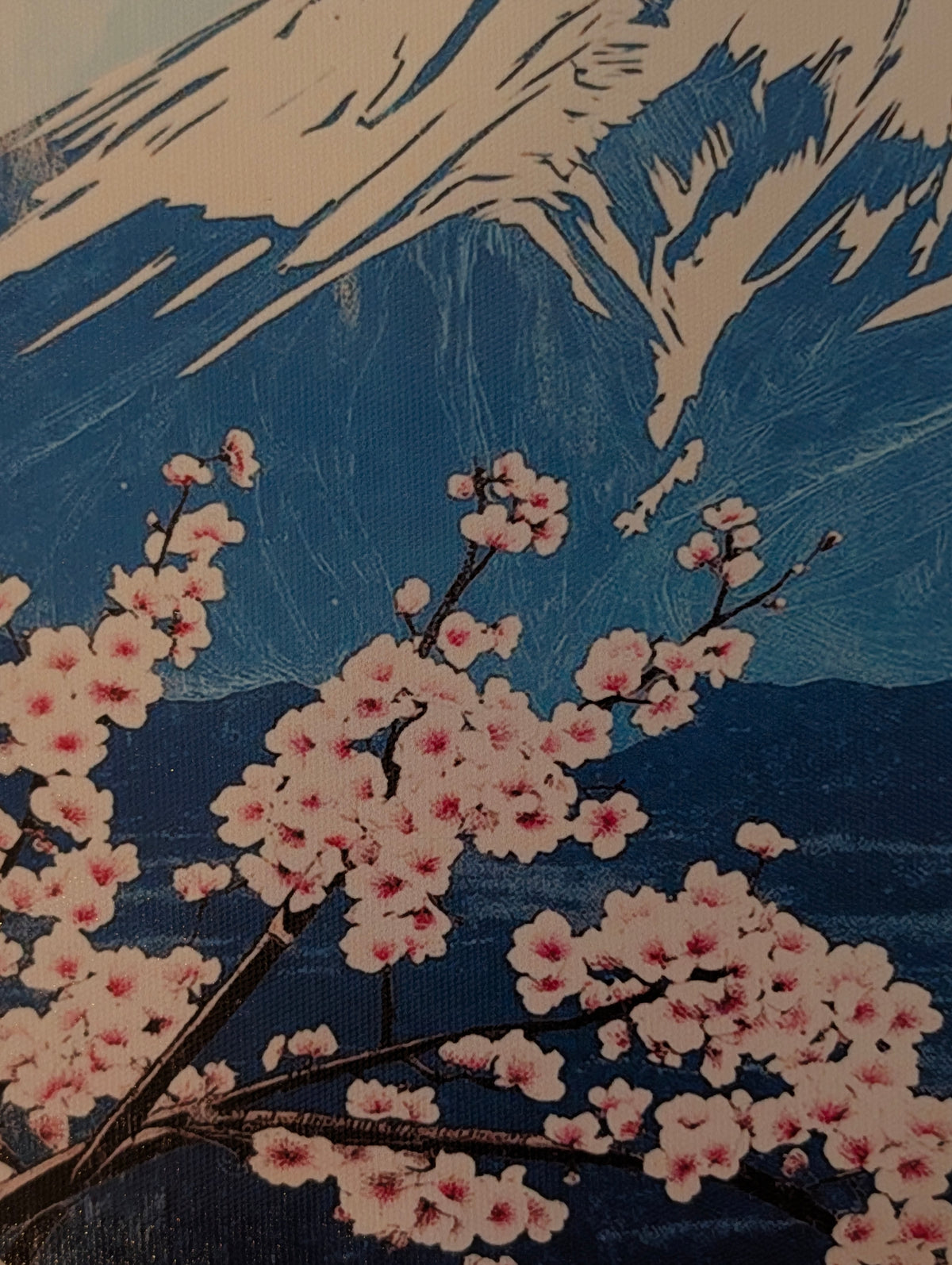 Mount Fuji Sunset Ukiyo-e